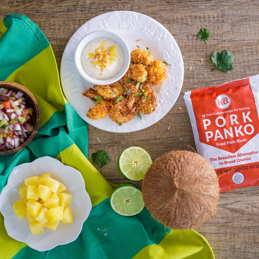 Pork Panko Breaded Coconut Shrimp