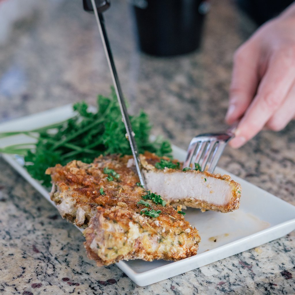 Pork Panko'd Pork Chops